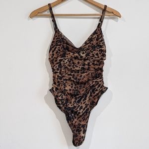 urban outfitters leopard print bodysuit